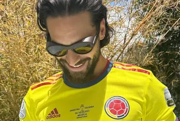 El cantante colombiano no pudo evitar su emoción y orgullo tras la victoria ante Alemania.