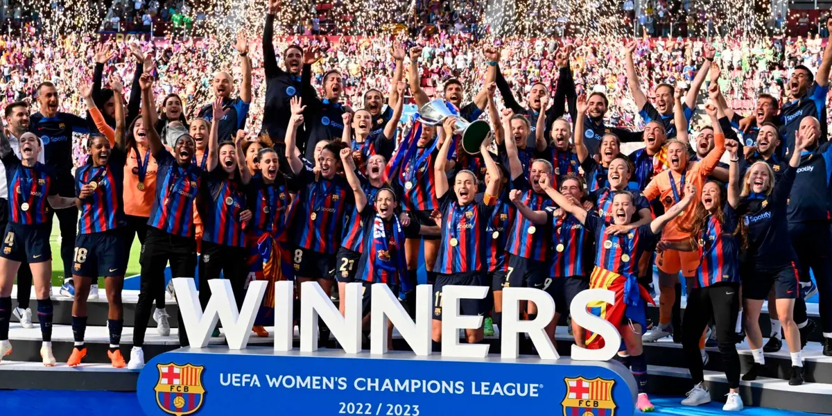 El conjunto azulgrana consiguió su segunda Champions el sábado pasado.