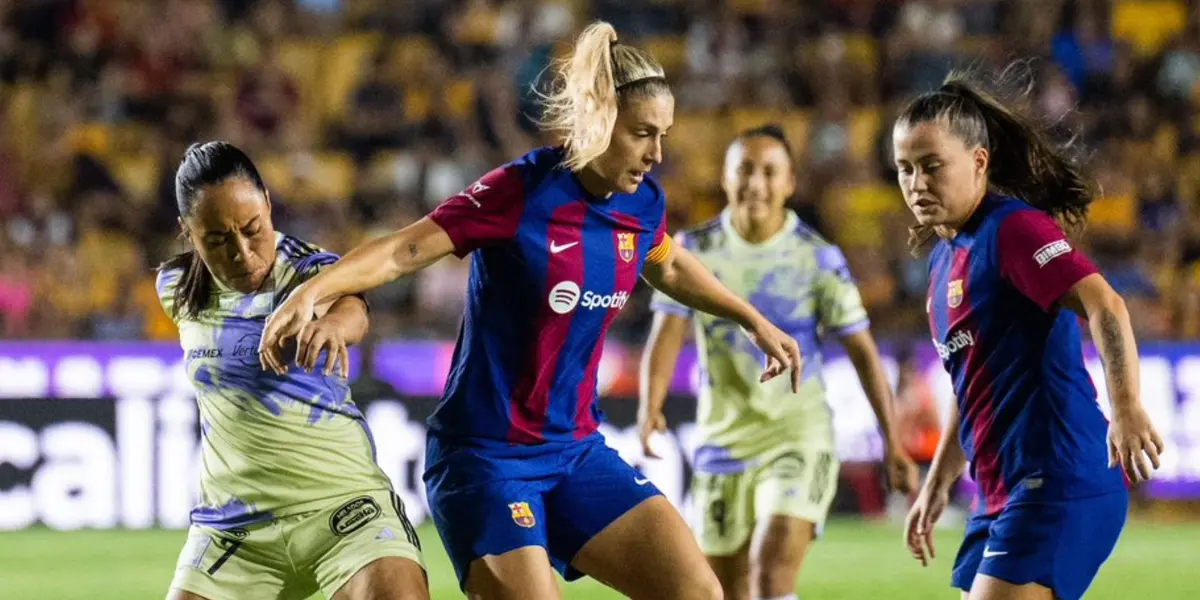 El conjunto felino recibió de gran manera al club español en el Volcán.