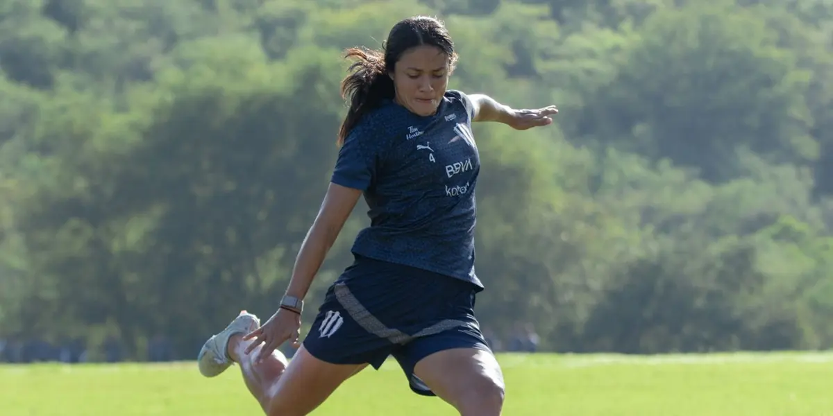 El conjunto regio presumió el regreso de su defensora a los entrenamientos.