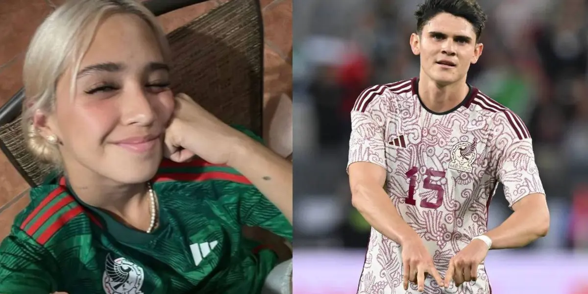 El defensa mexicano anotó el primer tanto del Tri y tuvo una romántica dedicatoria.