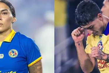 El jugadora de las Águilas no puede ocultar su amor por Enciso.