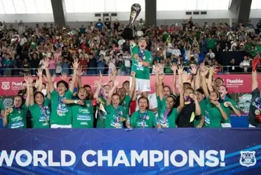 El nombre de México está en lo más alto luego del campeonato mundial de Fut 7 en ambas ramas.