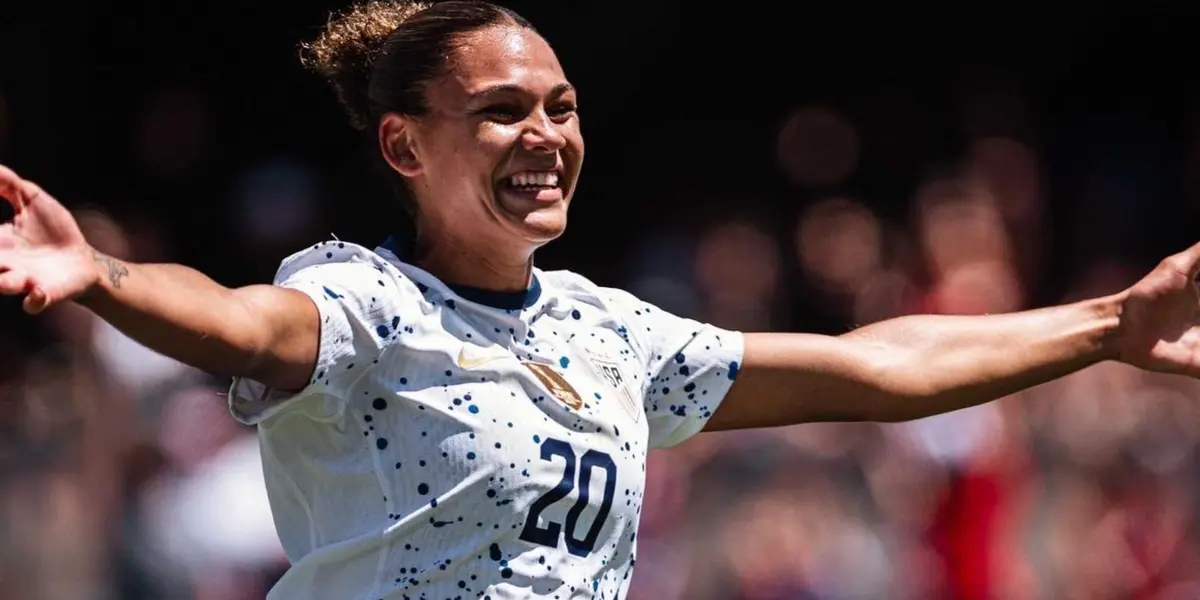 Esta joven jugadora es una de las revelaciones para el equipo estadounidense.