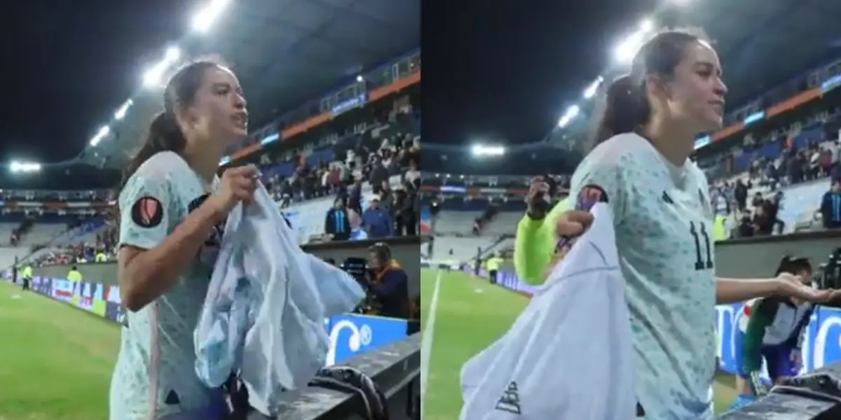 La afición mexicana tuvo una acción que a la jugadora no le gustó y han sido criticados por esto.