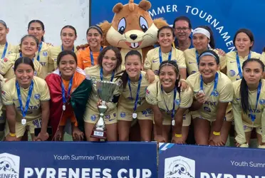 La categoría inferior de las Águilas levantó el título internacional de futbol base.