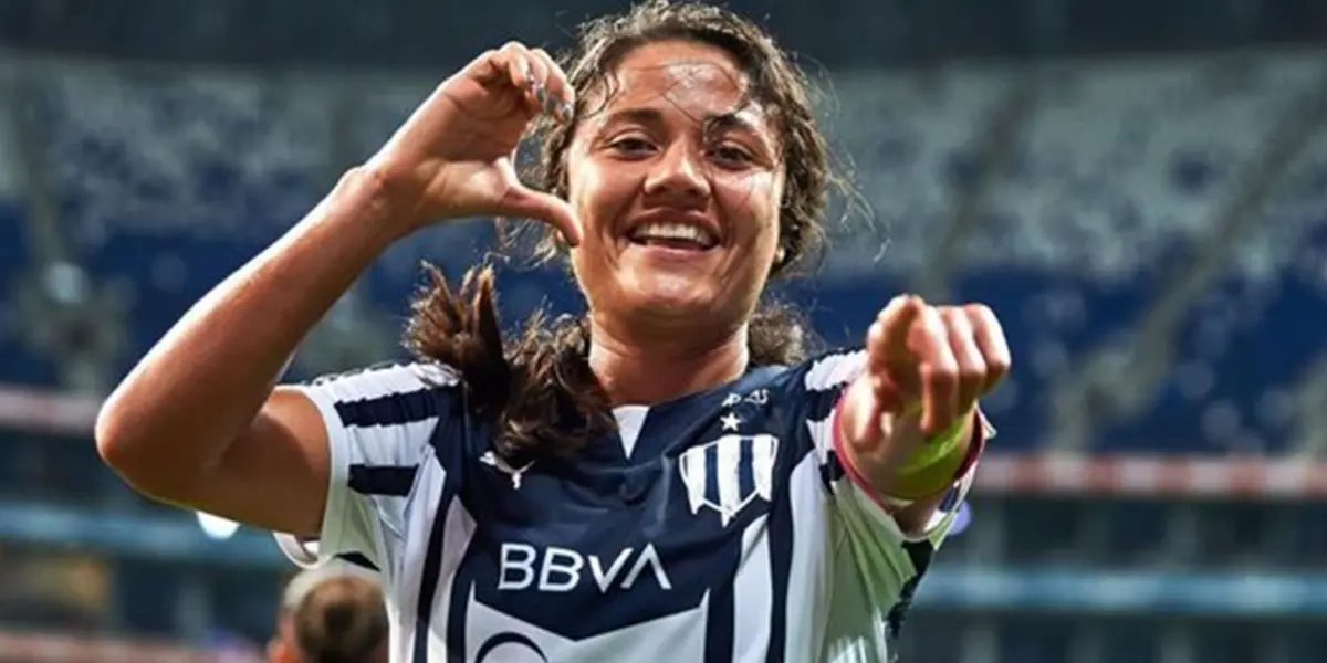 La defensa de Monterrey es también una muy buena goleadora.