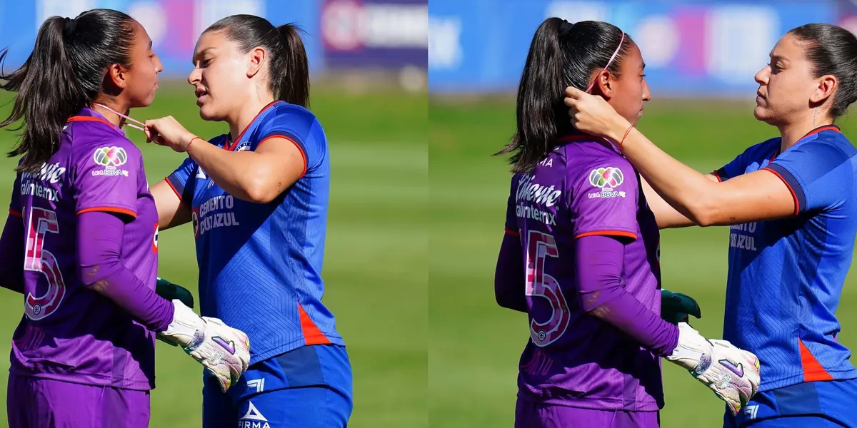 La delantera de la Máquina tuvo un lindo gesto con una de sus compañeras.