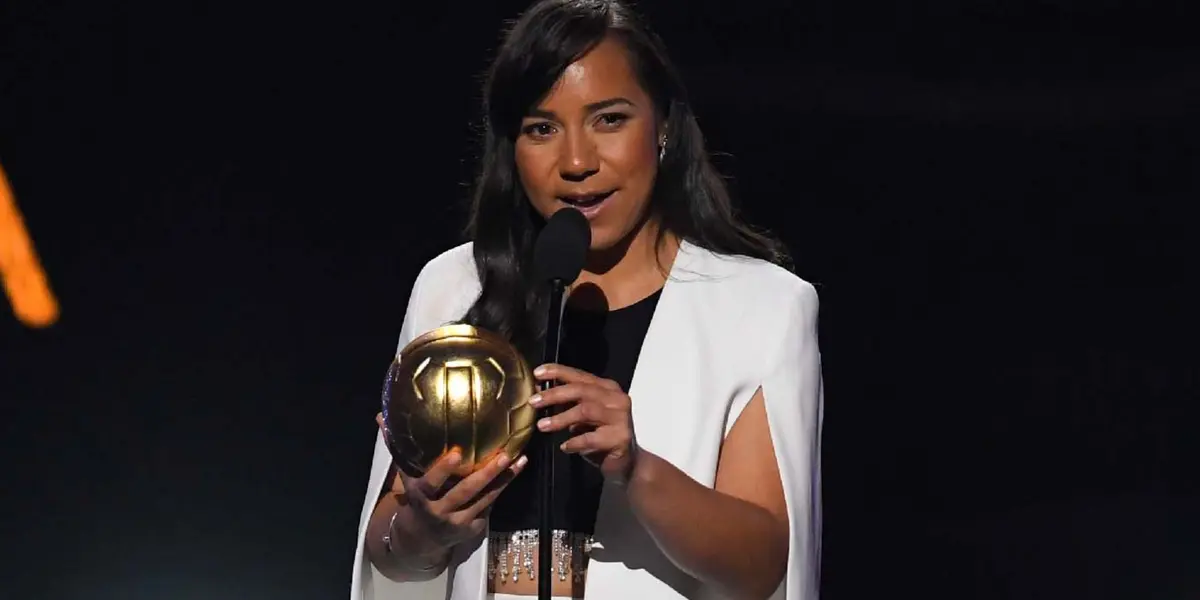 La delantera ganó el premio a mejor jugadora del año en la competencia.