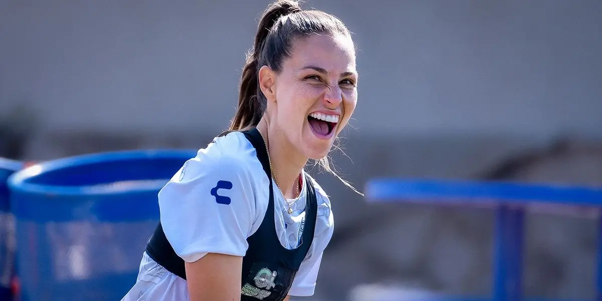 La exfutbolista de las Águilas ha tenido un agradable paso por su nuevo equipo y ya se estrenó con una celebración.