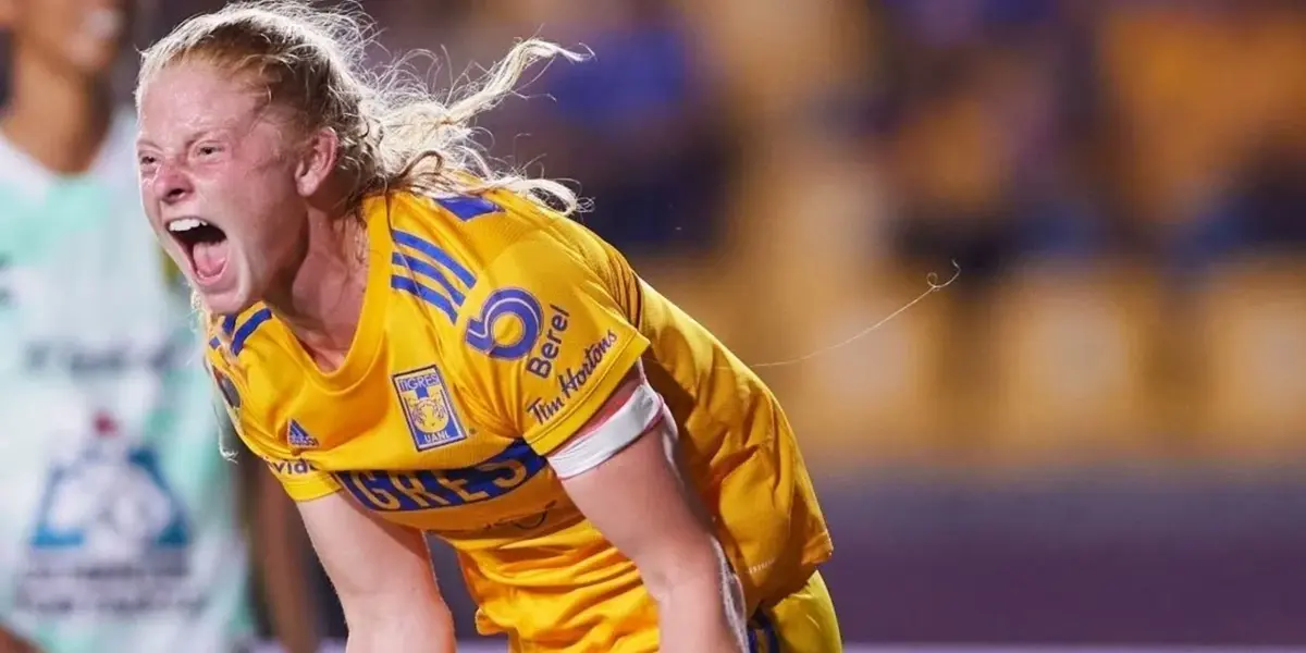 La extranjera tuvo la mejor presentación posible en el circuito rosa con el conjunto felino.