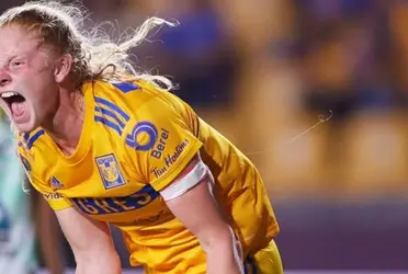 La extranjera tuvo la mejor presentación posible en el circuito rosa con el conjunto felino.