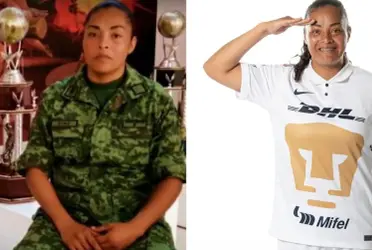 ‘La Generala’ está escribiendo su historia en el futbol mexicano femenil luego de estar en las Fuerzas Armadas.
