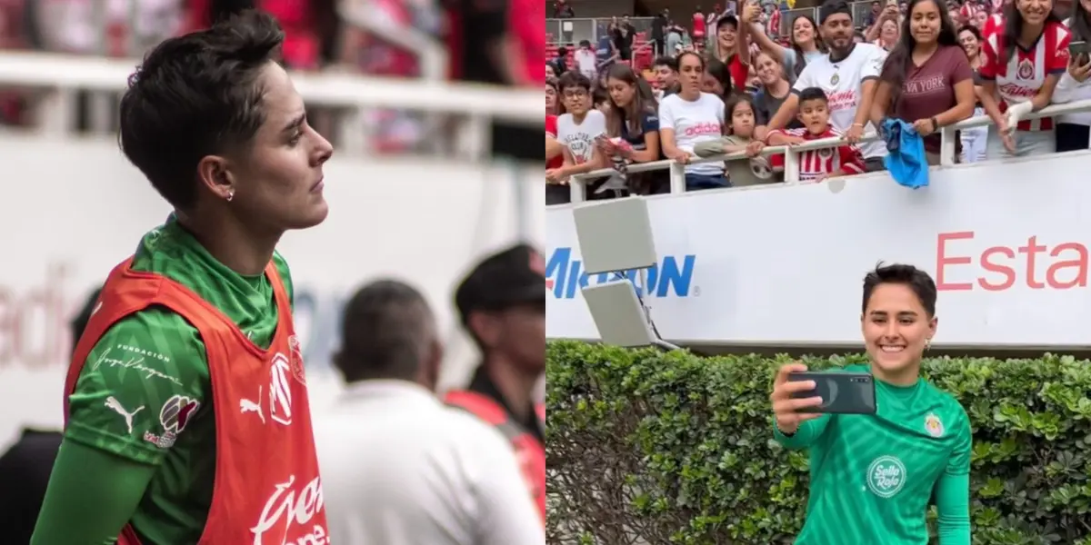 La guardameta del Rebaño siempre es de las más ovacionadas por la afición.