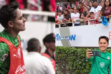 La guardameta del Rebaño siempre es de las más ovacionadas por la afición.