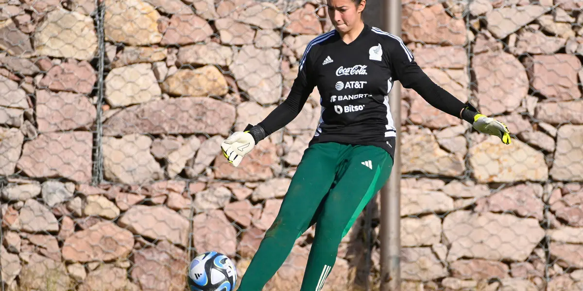 La guardameta se lesionó en su tiempo de concentración con la Selección Mexicana Femenil.