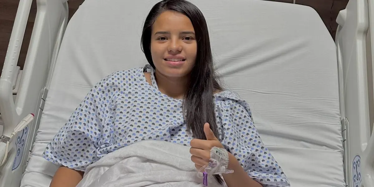 La joven jugadora sufrió una lesión hace algunas semanas.