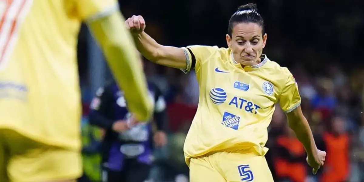 La jugadora americanista está cerca de volver a las canchas tras su lesión.