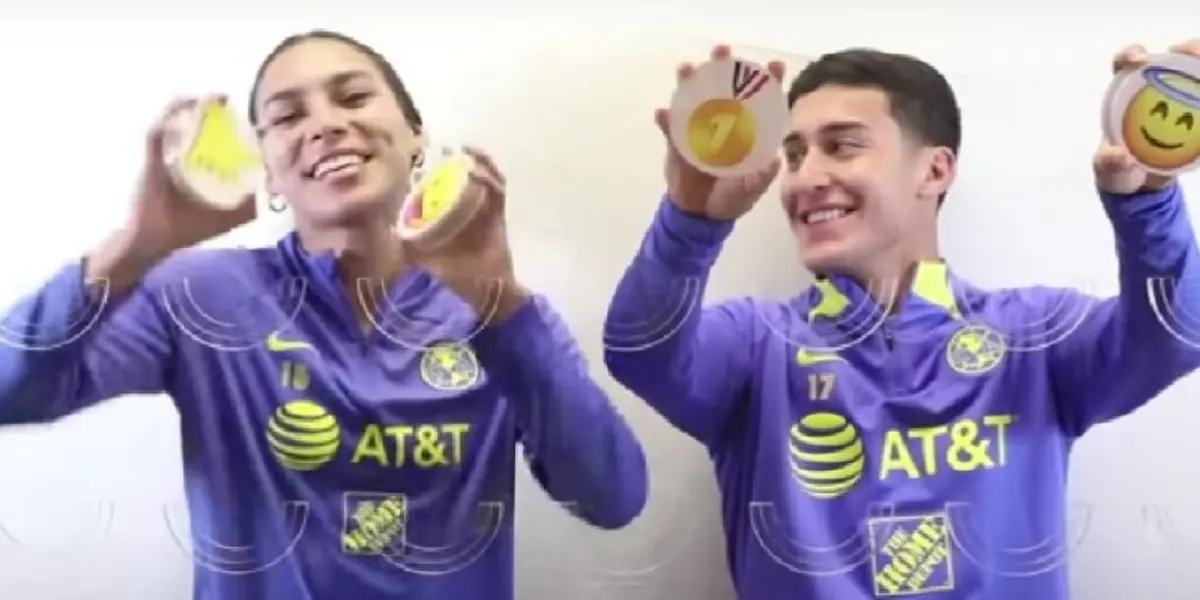 La jugadora americanista ha demostrado el apoyo a su novio en este torneo.