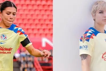 La jugadora americanista se mostró feliz por el nuevo fichaje de las Águilas.