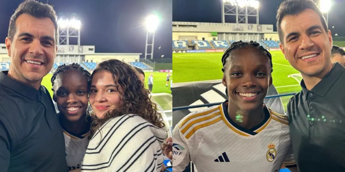 La jugadora colombiana festejó a lo grande su primera victoria en una Champions.