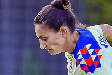 La jugadora de las Águilas estuvo a punto de taclear a un camarógrafo.