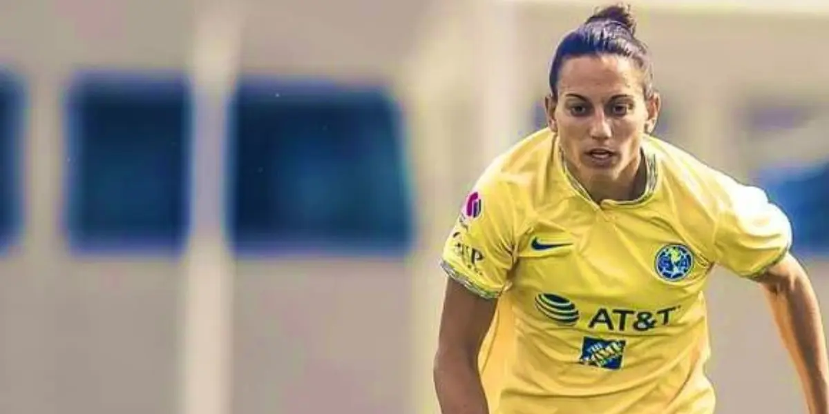 La jugadora de las Águilas ya se ha presentado con el equipo para seguir su recuperación.