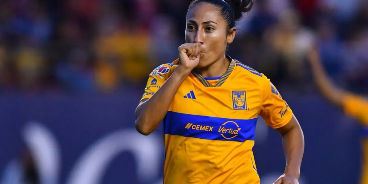 La jugadora de las Amazonas le dedicó por primera un gol a sus bebés después de haber nacido.