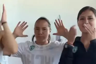 La jugadora de las Tuzas demostró que también tiene un gran ritmo para bailar.