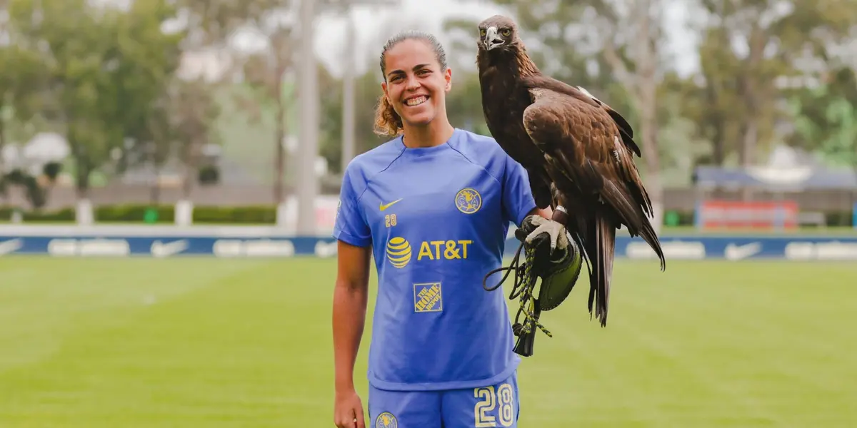 La jugadora del América ha estado ausente con el conjunto azulcrema.