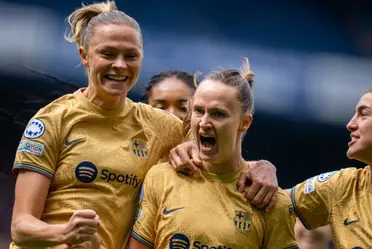 La jugadora del conjunto azulgrana hace unos días era duda para disputar este partido.