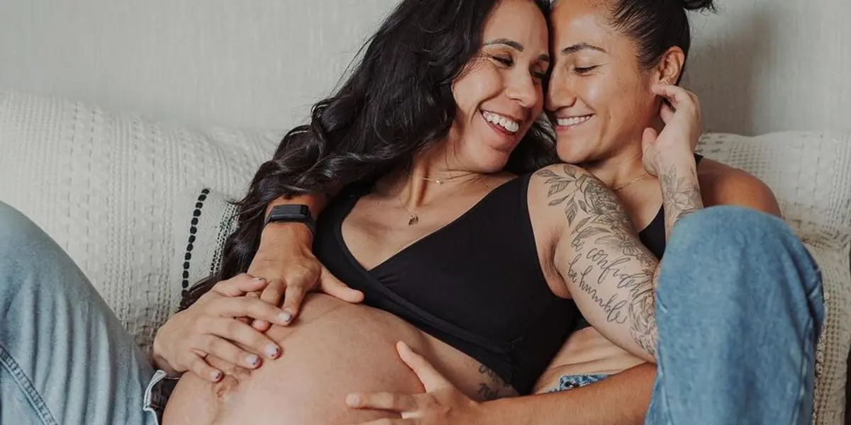 La jugadora del conjunto felino está a muy pocos días de dar a luz.