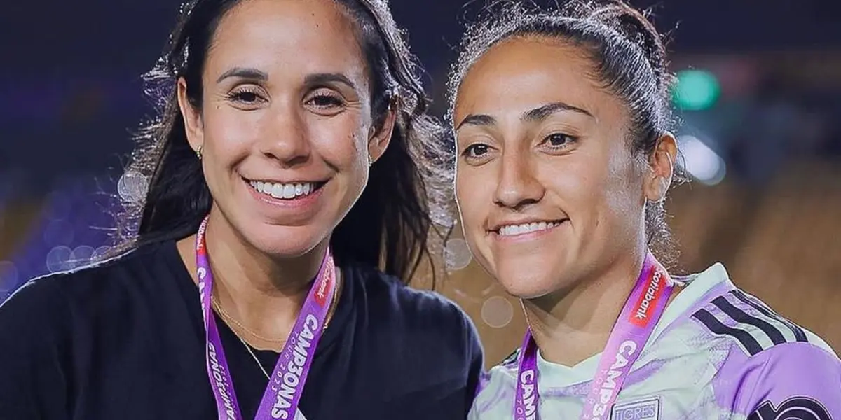 La jugadora del conjunto felino felicitó a su pareja por estar casi una década a su lado.