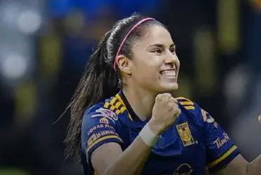 La jugadora del conjunto felino registra una buena racha goleadora en este certamen.