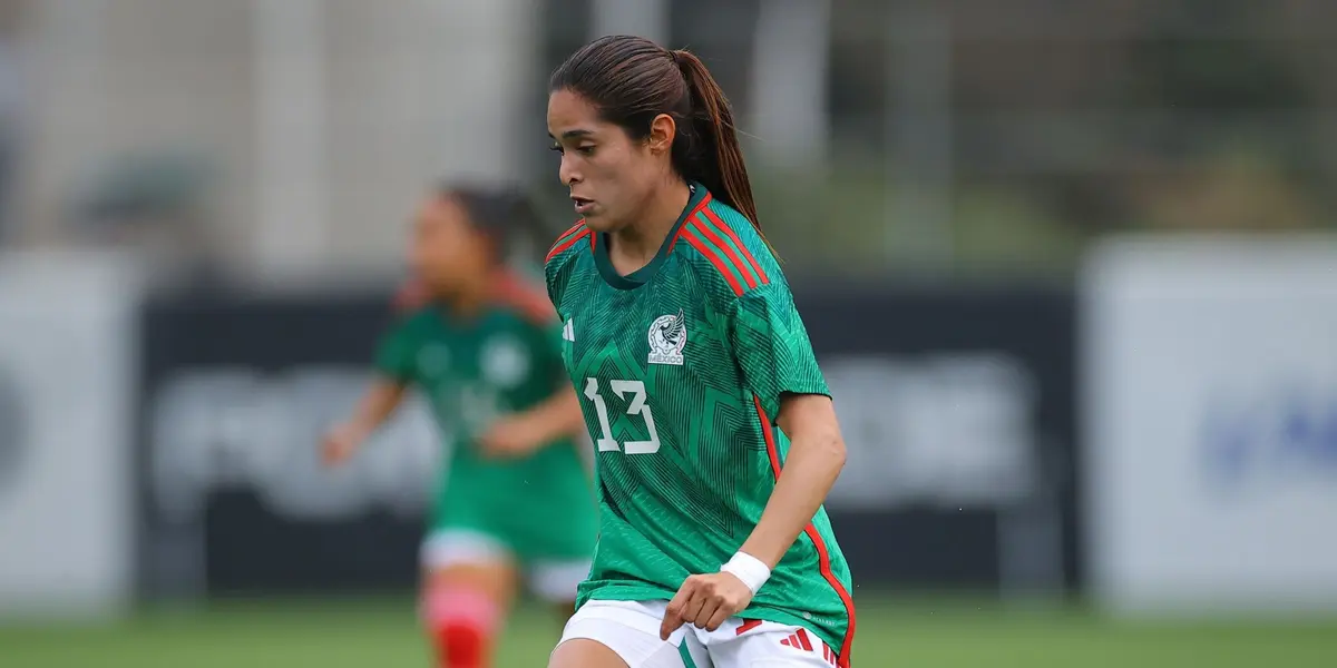 La jugadora del conjunto felino se unió a la concentración del Tri Femenil.
