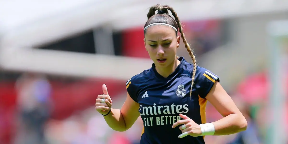 La jugadora del conjunto merengue se mostró feliz por jugar en uno de los estadios más míticos del mundo.