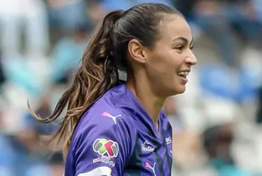 La jugadora del conjunto regio ya tomó la delantera en la tabla de goleo individual.