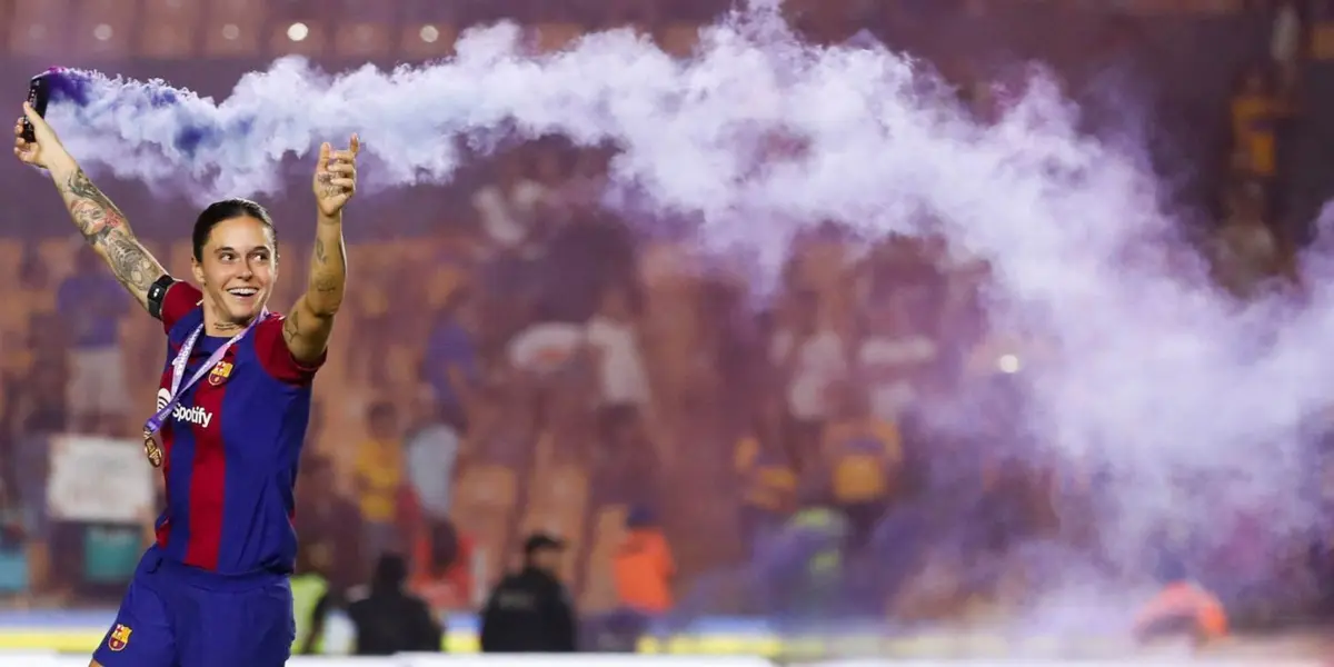 La jugadora española ha enamorado a la afición mexicana con su carisma.