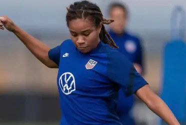 La jugadora estadounidense fue convocada con su Selección este martes.