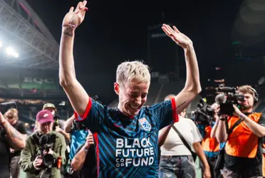 La jugadora estadounidense jugó su último partido con el OL Reign este fin de semana.