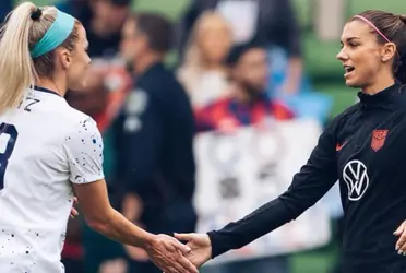 La jugadora estadounidense le mandó un mensaje a su compañera tras su último partido.