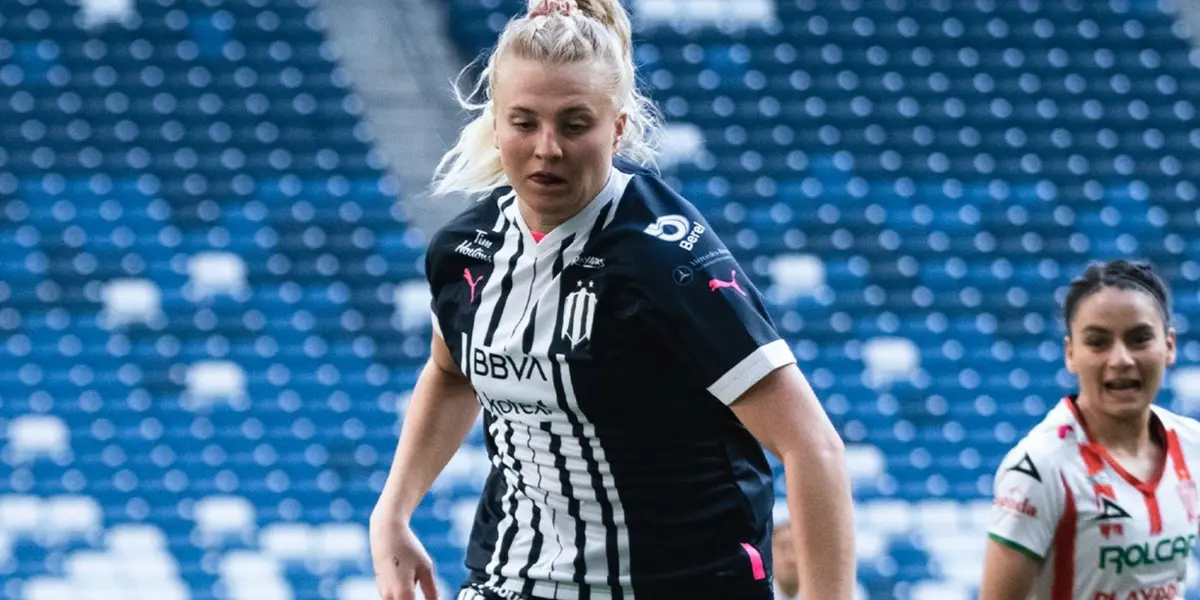 La jugadora estadounidense no defraudó en su presentación con Rayadas.