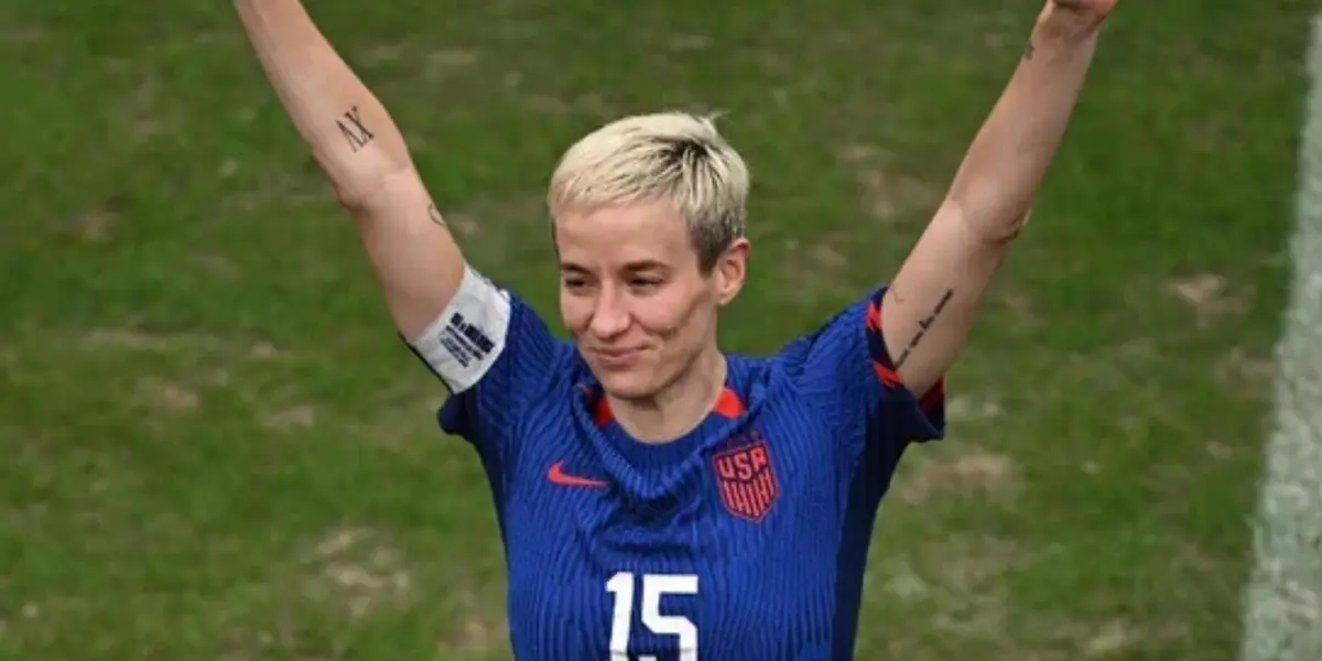 La jugadora estadounidense se retiró del fútbol profesional este domingo.