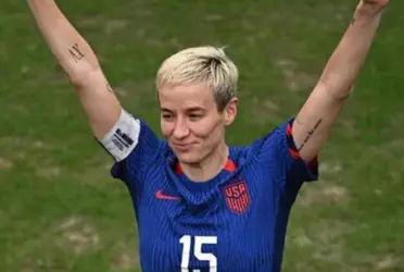 La jugadora estadounidense se retiró del fútbol profesional este domingo.