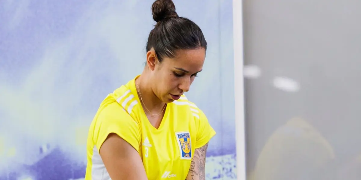 La jugadora ha entrenado al parejo de sus compañeras durante esta semana.