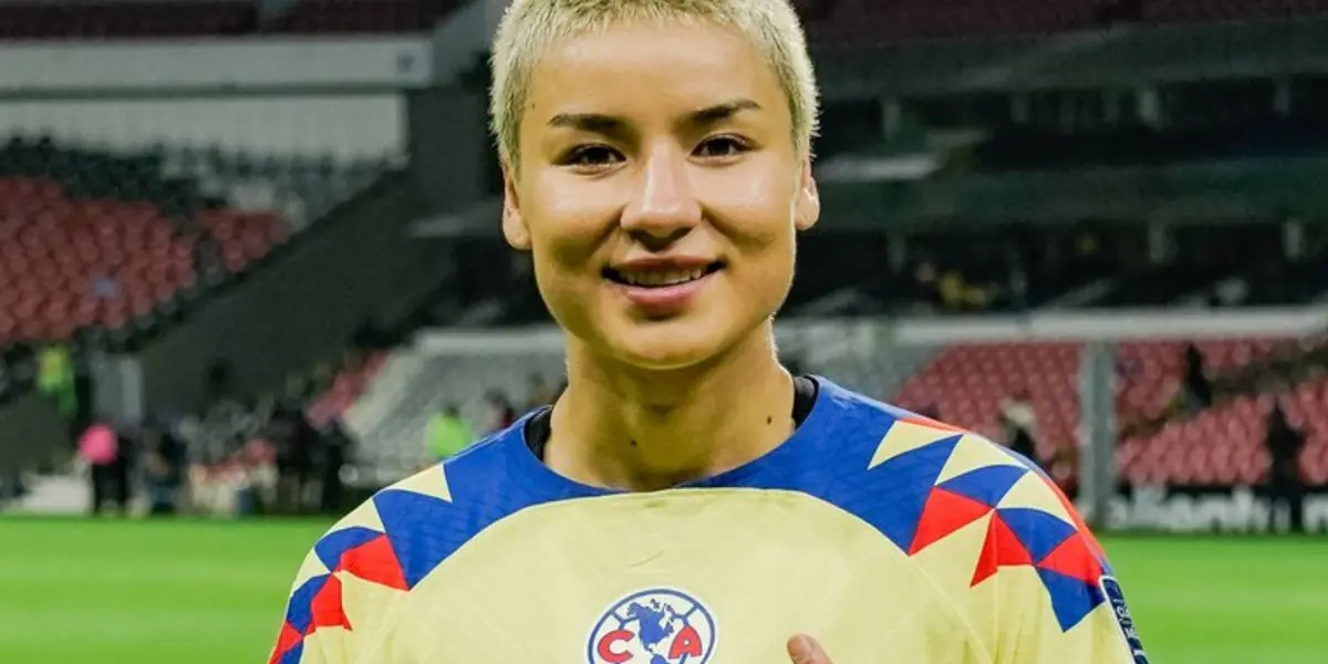 La jugadora le dio la victoria a las Águilas con su anotación a los pocos minutos de haber entrado.