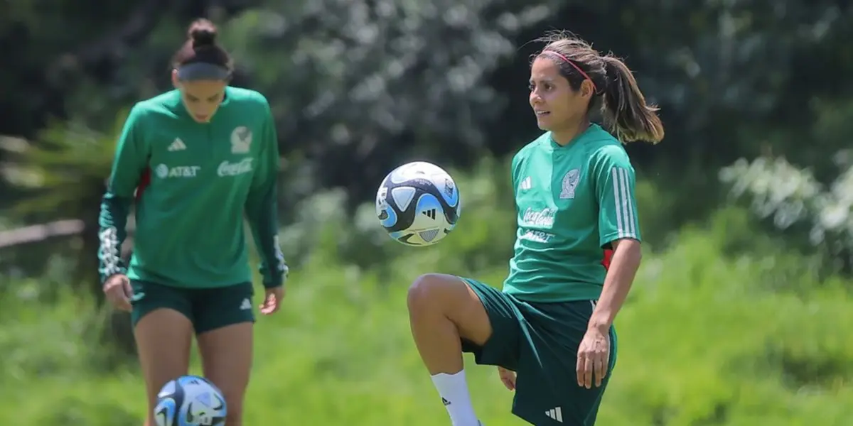 La jugadora mexicana se siente afortunada de ser parte del Tri Femenil.