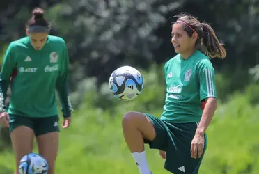 La jugadora mexicana se siente afortunada de ser parte del Tri Femenil.