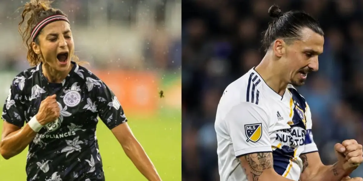 La jugadora mostró su admiración y dijo haber cumplido un sueño.