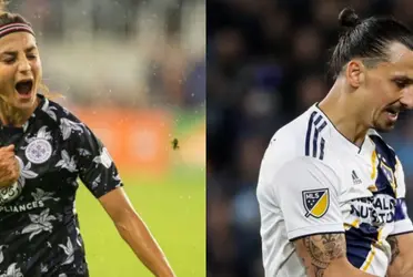 La jugadora mostró su admiración y dijo haber cumplido un sueño.